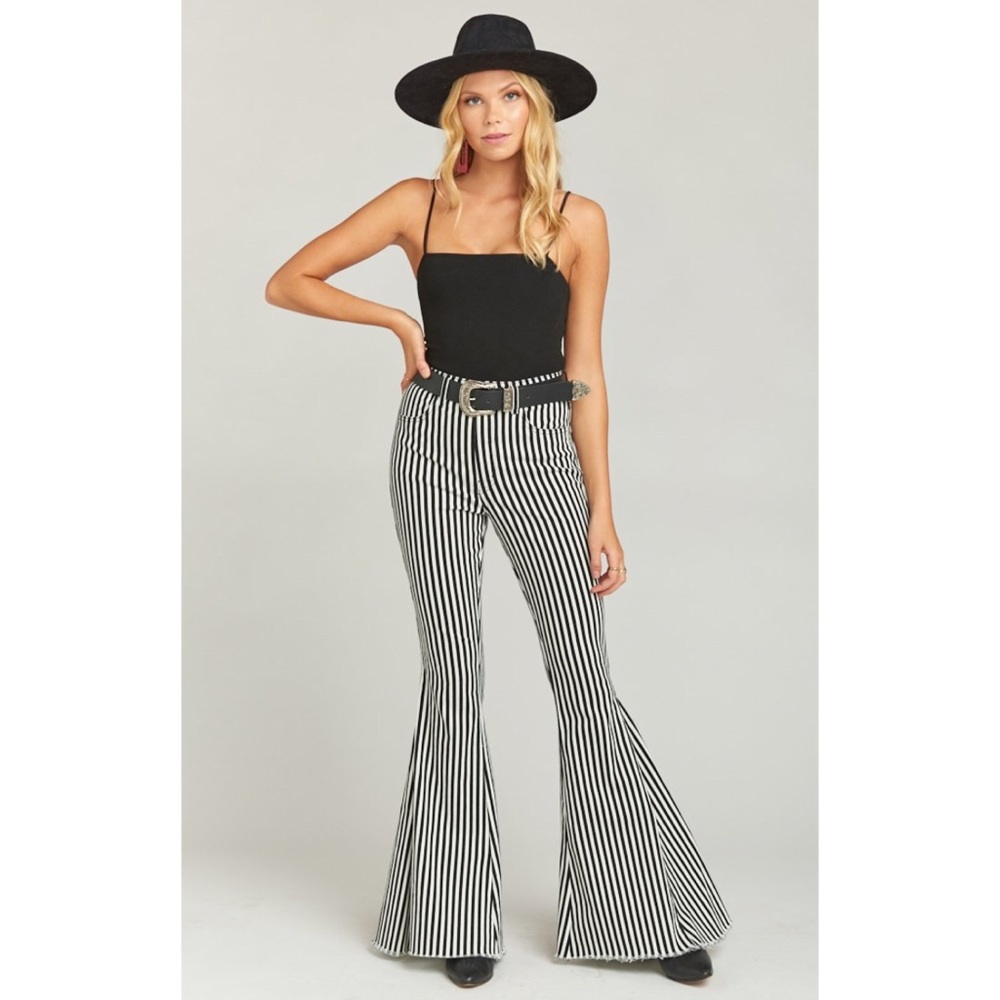 Show Me Your Mumu Berkeley Jazzy Stripe Flares!